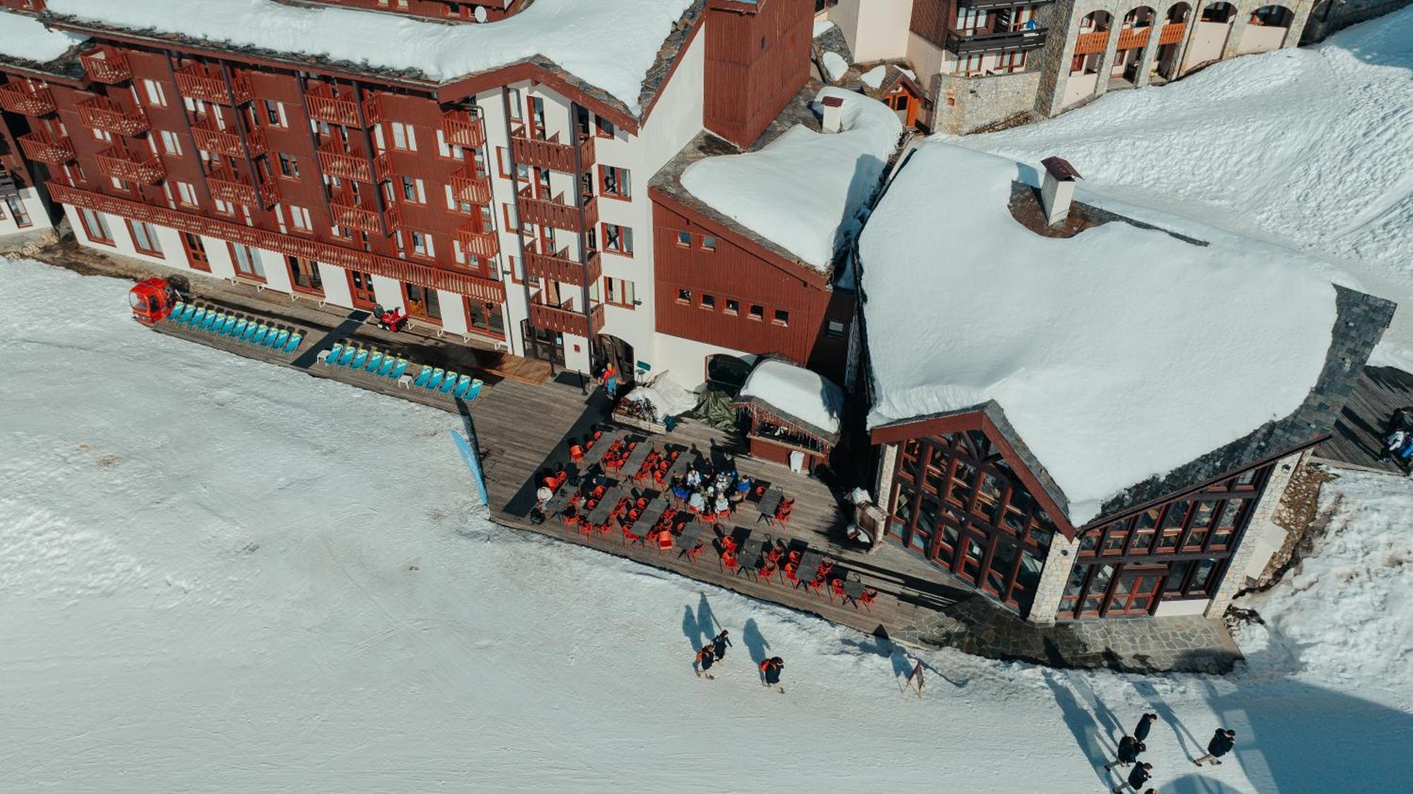 Hotel L'Eden Des Cimes - Vacances Bleues - Belle Plagne 2100 ลาปลาญ ภายนอก รูปภาพ