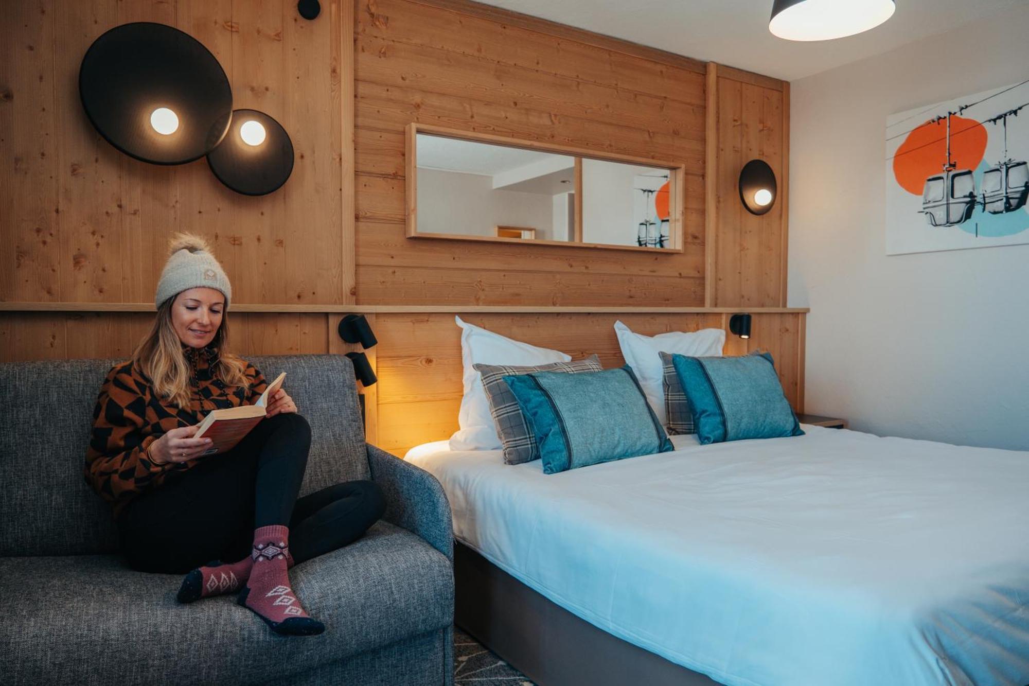 Hotel L'Eden Des Cimes - Vacances Bleues - Belle Plagne 2100 ลาปลาญ ภายนอก รูปภาพ
