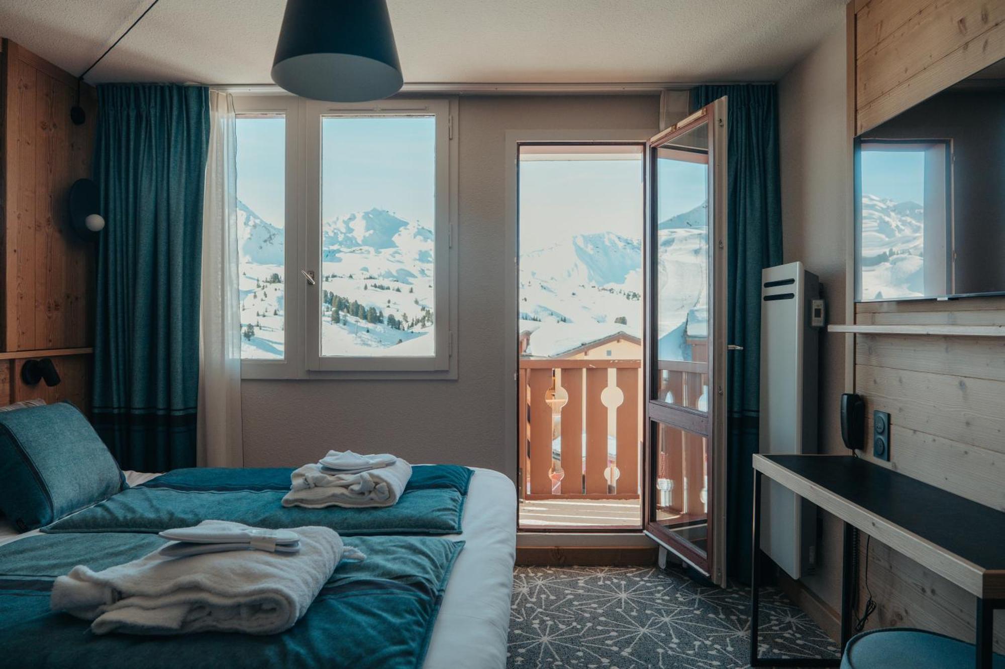Hotel L'Eden Des Cimes - Vacances Bleues - Belle Plagne 2100 ลาปลาญ ภายนอก รูปภาพ