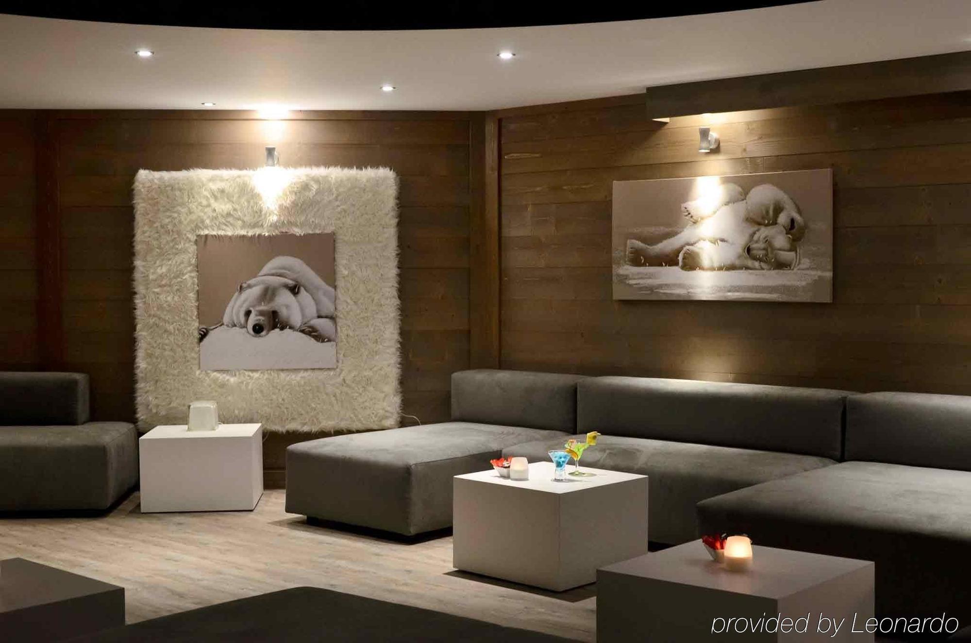Hotel L'Eden Des Cimes - Vacances Bleues - Belle Plagne 2100 ลาปลาญ ร้านอาหาร รูปภาพ
